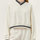 The Varsity STYBB Sweatshirt - Ivory Black