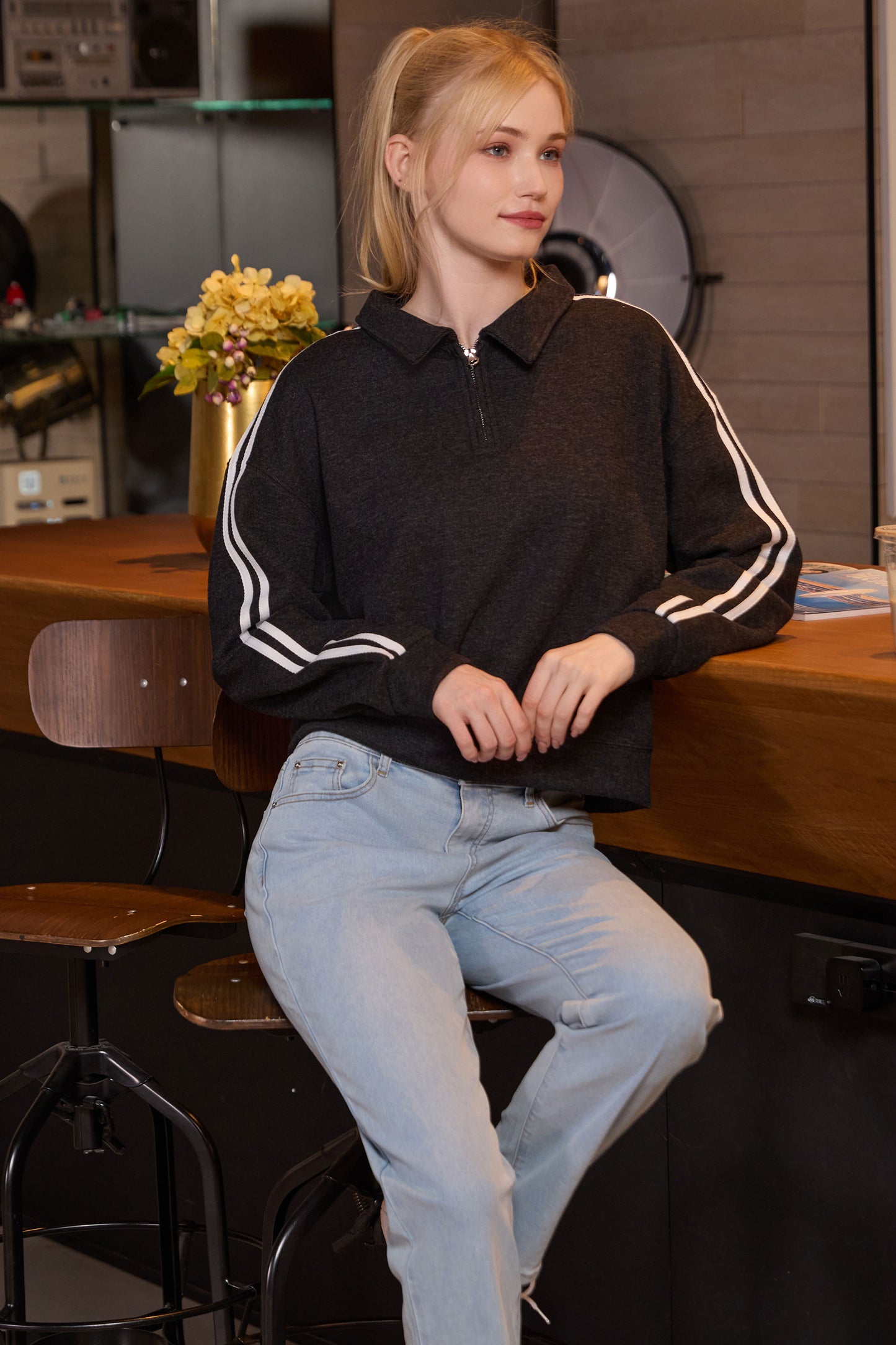 The Easy Zip Pullover