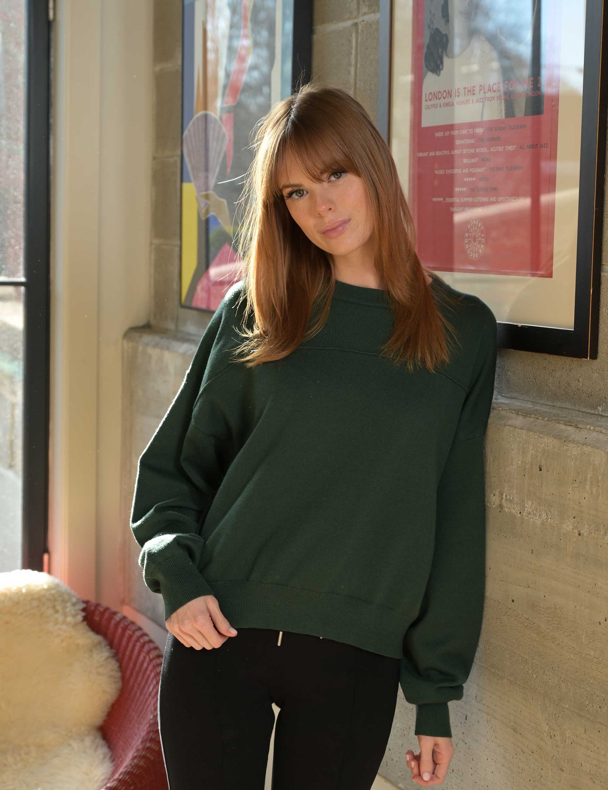 The Luxe Knit Sweater - Green