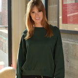 The Luxe Knit Sweater - Green