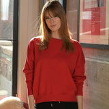 The Luxe Knit Sweater - Red