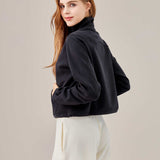 STYBB Slim Quarter Zip - Black