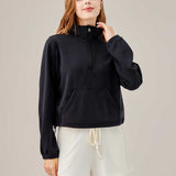 STYBB Slim Quarter Zip - Black