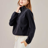 STYBB Slim Quarter Zip - Black