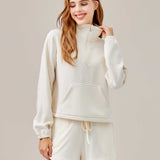 STYBB Slim Quarter Zip - Ivory