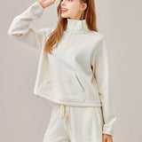 STYBB Slim Quarter Zip - Ivory