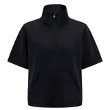 STYBB Slim Short Quarter Zip - Black