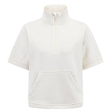 STYBB Slim Short Quarter Zip - Ivory