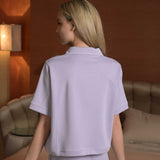 STYBB Slim Short Quarter Zip - Lavender