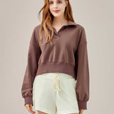 VelvaSoft Pullover - Brown