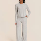 Cashmere soft crew neck sweater