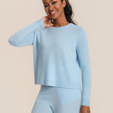 Cashmere soft crew neck sweater