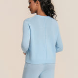Cashmere soft crew neck sweater