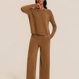 Cashmere soft crew neck sweater