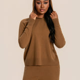 Cashmere soft hoodie