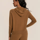 Cashmere soft hoodie