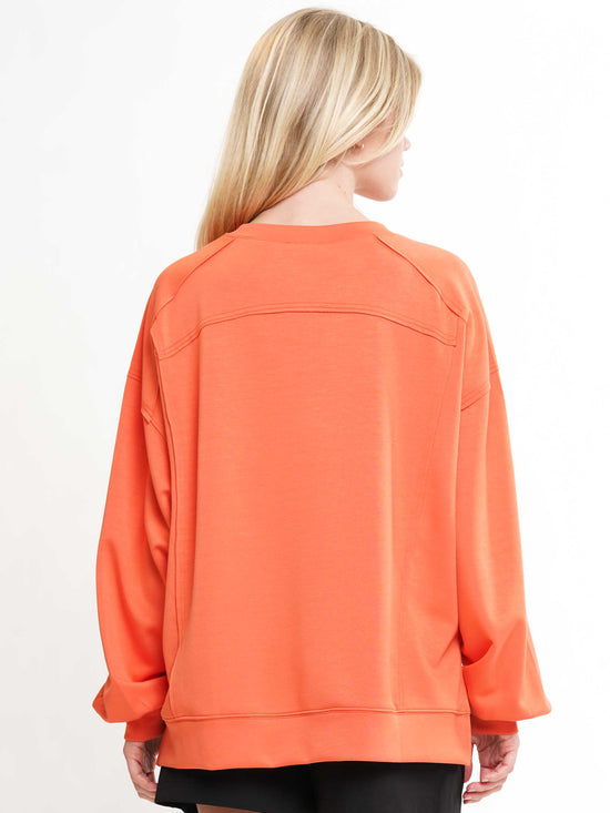 Football Sequin Sweatshirt
