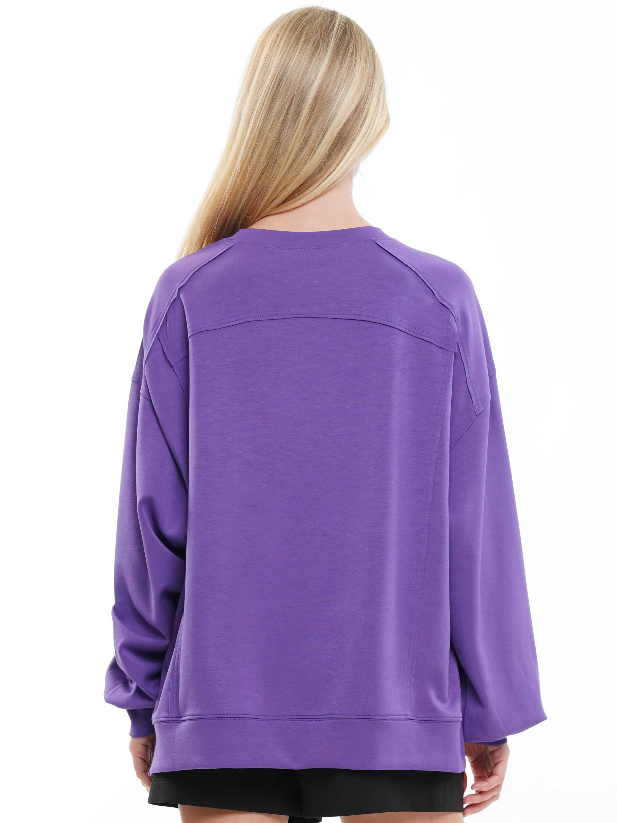 Football Sequin Sweatshirt