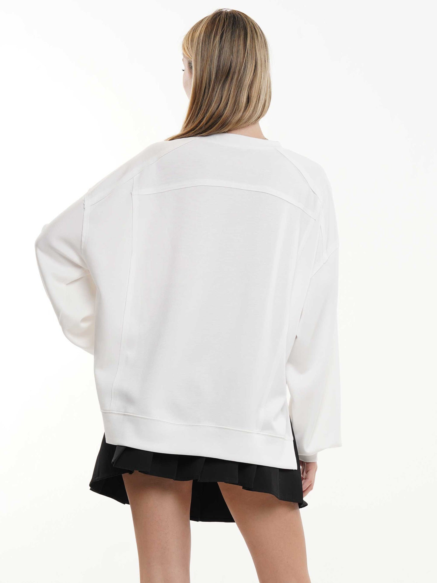 Football Sequin Sweatshirt