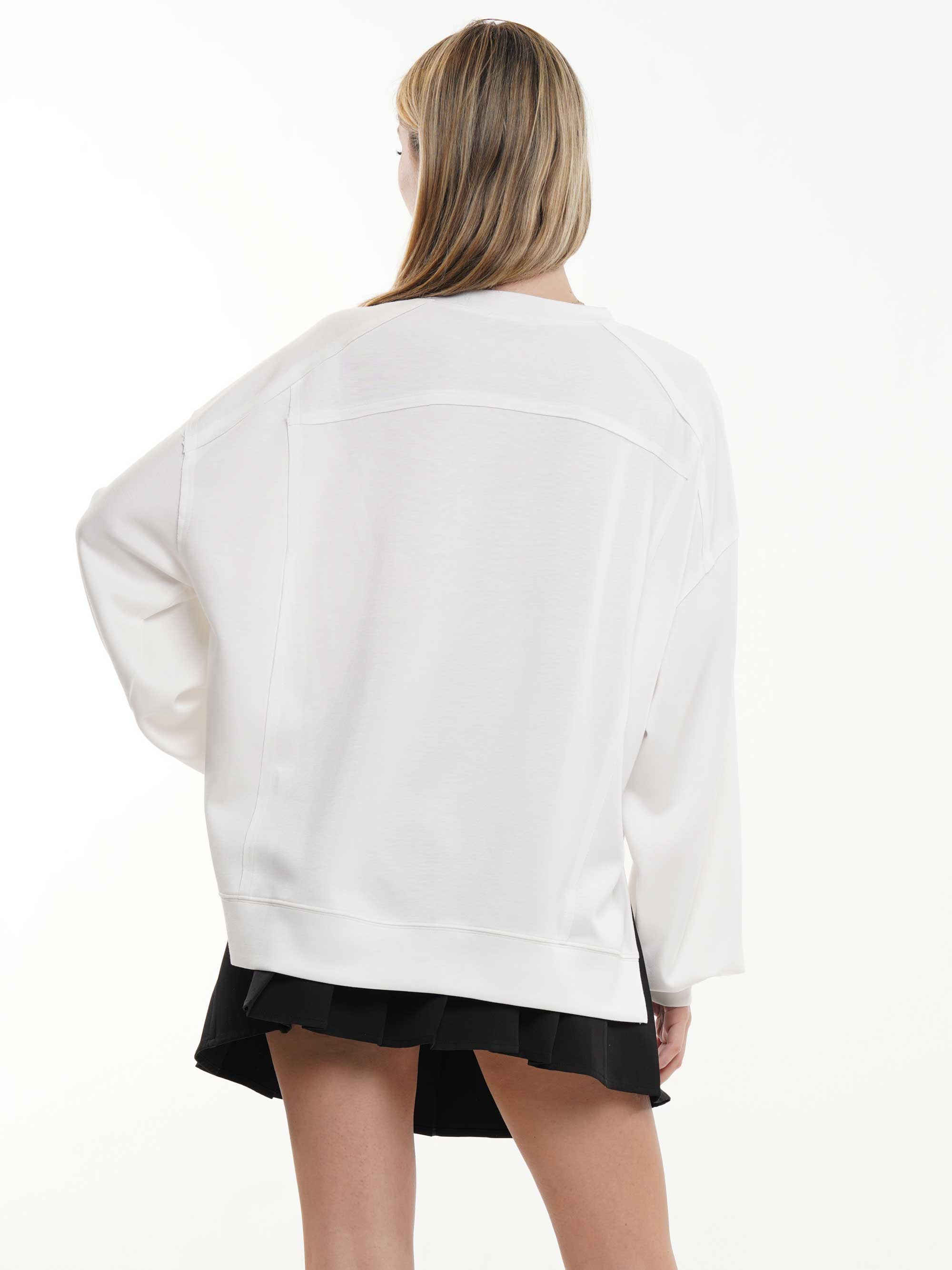Football Sequin Sweatshirt
