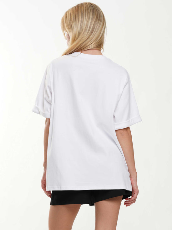 Western Boots Football Sequin Tee