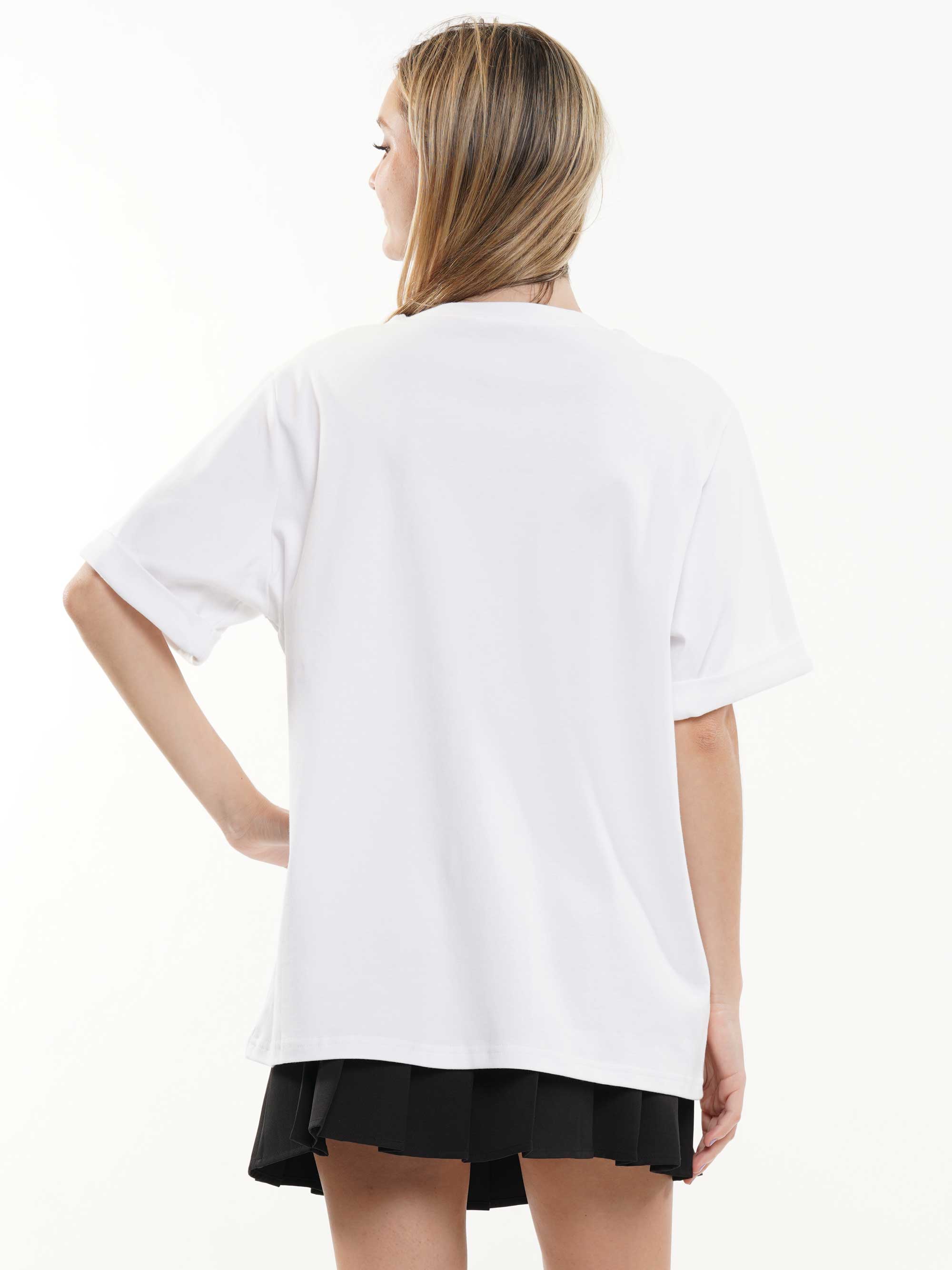 Western Boots Football Sequin Tee